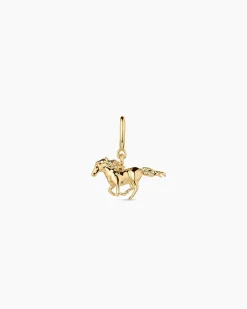gorjana Horse Parker Charm 18k Gold Plated Fashion