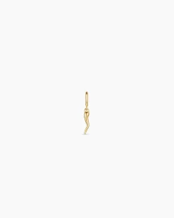gorjana Italian Horn Parker Charm 18k Gold Plated Online