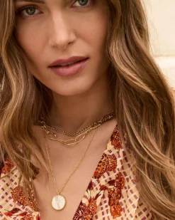 gorjana Jagger Necklace 18k Gold Plated Best