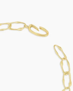 gorjana Jagger Necklace 18k Gold Plated Best