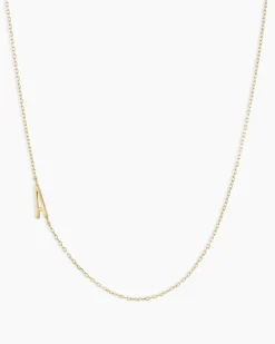 gorjana 14k Gold Alphabet Necklace Online