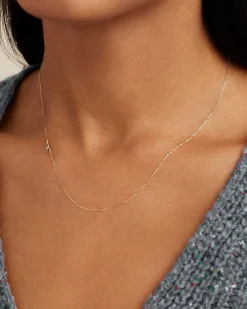 gorjana 14k Gold Alphabet Necklace Online
