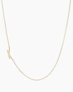 gorjana 14k Gold Alphabet Necklace Online