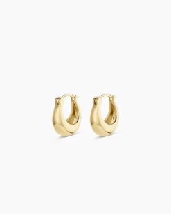 gorjana 14k Gold Banks Huggies 14k Solid Gold Sale