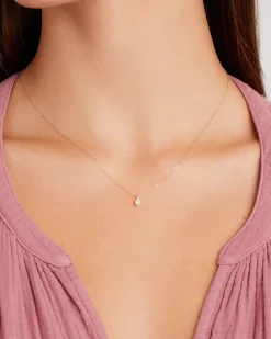 gorjana 14k Gold Birthstone Necklace New