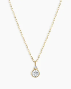 gorjana 14k Gold Birthstone Necklace New