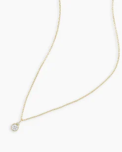 gorjana 14k Gold Birthstone Necklace New