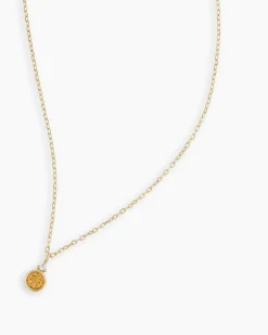 gorjana 14k Gold Birthstone Necklace New