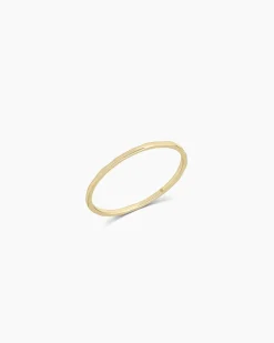 gorjana 14k Gold Classic G Ring 14k Solid Gold Outlet