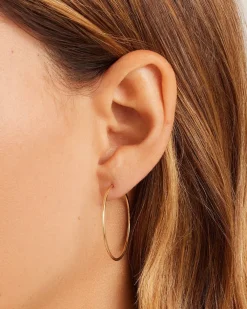 gorjana 14k Gold Classic Hoops 14k Solid Gold Hot