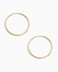 gorjana 14k Gold Classic Hoops 14k Solid Gold Hot