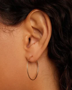gorjana 14k Gold Classic Hoops 14k Solid Gold Hot