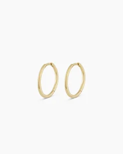 gorjana 14k Gold Classic Huggies 14k Solid Gold Best