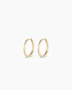 gorjana 14k Gold Classic Huggies 14k Solid Gold Best