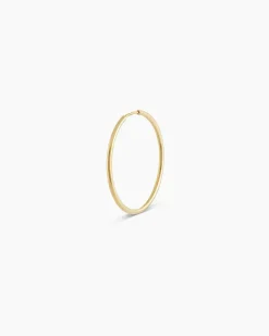 gorjana 14k Gold Classic Single Hoop 14k Solid Gold Sale