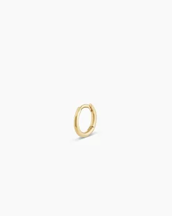 gorjana 14k Gold Classic Single Huggie 14k Solid Gold New