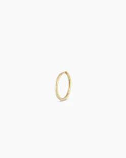 gorjana 14k Gold Classic Single Huggie 14k Solid Gold New