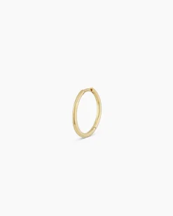 gorjana 14k Gold Classic Single Huggie 14k Solid Gold New
