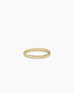 gorjana 14k Gold Crew Helium Ring 14k Solid Gold Fashion