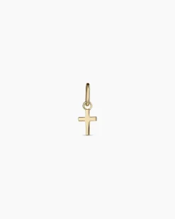 gorjana 14k Gold Cross Charm 14k Solid Gold Outlet