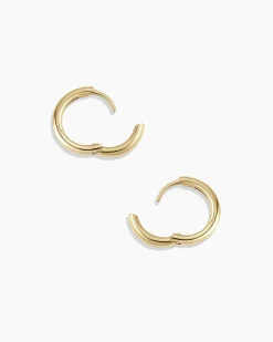 gorjana 14k Gold Everyday Huggies 14k Solid Gold Sale