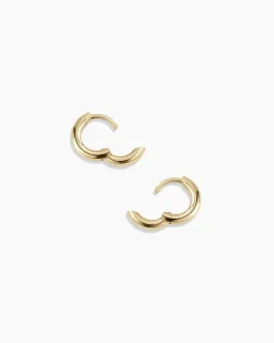 gorjana 14k Gold Everyday Huggies 14k Solid Gold Sale
