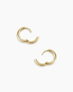 gorjana 14k Gold Everyday Huggies 14k Solid Gold Sale