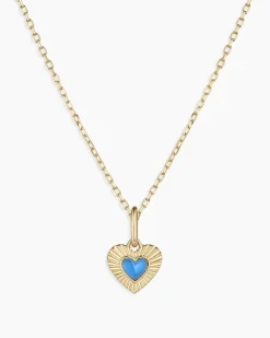 gorjana 14k Gold It's a Boy Charm Necklace 14k Solid Gold Hot