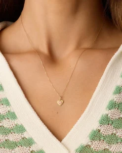 gorjana 14k Gold It's a Girl Charm 14k Solid Gold Fashion