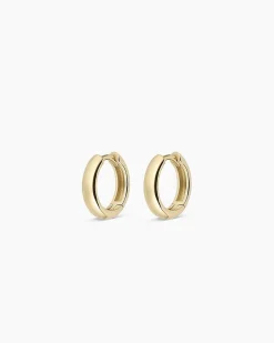 gorjana 14k Gold Lou Helium Huggies 14k Solid Gold Outlet