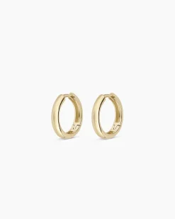 gorjana 14k Gold Lou Helium Huggies 14k Solid Gold Outlet