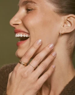 gorjana 14k Gold Lou Helium Ring 14k Solid Gold Clearance