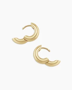 gorjana 14k Gold Lou Huggies 14k Solid Gold Sale