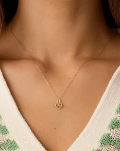 gorjana 14k Gold Love Knot Charm 14k Solid Gold Hot
