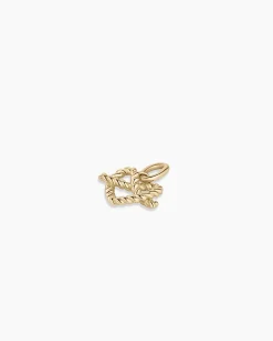 gorjana 14k Gold Love Knot Charm 14k Solid Gold Hot