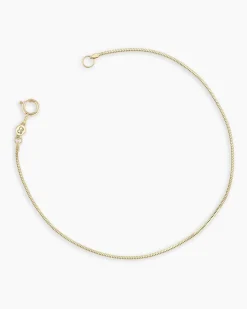gorjana 14k Gold Micro Mini Venice Bracelet 14k Solid Gold Clearance