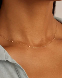 gorjana 14k Gold Newport Necklace 14k Solid Gold Online