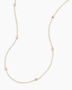 gorjana 14k Gold Newport Necklace 14k Solid Gold Online
