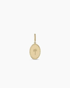 gorjana 14k Gold Palm Charm 14k Solid Gold Best