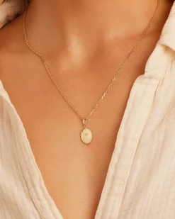 gorjana 14k Gold Palm Charm 14k Solid Gold Best