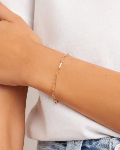gorjana 14k Gold Parker Bracelet 14k Solid Gold Outlet