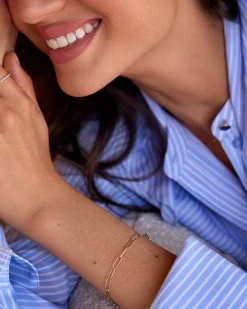 gorjana 14k Gold Parker Bracelet 14k Solid Gold Outlet