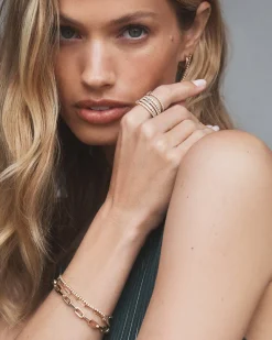 gorjana 14k Gold Parker Luxe Bracelet 14k Solid Gold Sale