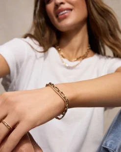 gorjana 14k Gold Parker Luxe Bracelet 14k Solid Gold Sale