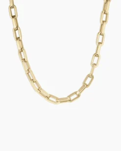 gorjana 14k Gold Parker Luxe Necklace 14k Solid Gold Online