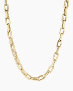 gorjana 14k Gold Parker Luxe Necklace 14k Solid Gold Online