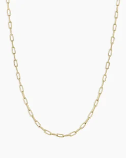 gorjana 14k Gold Parker Micro Mini Necklace 14k Solid Gold New