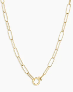 gorjana 14k Gold Parker Necklace 14k Solid Gold Online