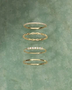 gorjana 14k Gold Parker Ring 14k Solid Gold Sale