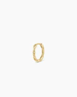 gorjana 14k Gold Parker Single Huggie 14k Solid Gold Outlet